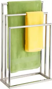 Freestanding Towel Rack, 3 Tier Stainless Steel Towel Bar Stand for Bathroom, Ch