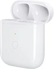 Wireless Charging Case for Airpods - Airpod Charging Case Replacement Compatible for Airpods 1 2 with Bluetooth Pairing Sync Button, Airpods Charger Case 1/2 Generation, No Air Pods