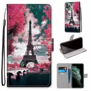 Flip Iron Tower Wallet Phone Case For iPhone 11 12 13 Pro Max XR 6 7 8 SE 2020