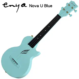 Enya Nova U Blue 碳纖維烏克麗麗-23寸初學者UKULELE/基礎款無拾音器 (8.3折)