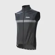 Fdx Women's Hi-Viz 360 Reflective Gilet Black for Cycling & Running