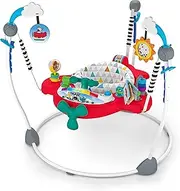 Baby Einstein Ocean Explorers Airplane Adventure 2-in-1 Interactive Activity Jumper with Lights Ages 6 Months +, Max Weight 25 lbs., Unisex