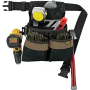 (1)-CLC 5-Pocket Polyester Framer's Nail & Tool Bag with Belt