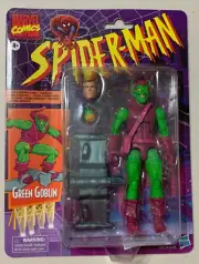Green Goblin - Retro Marvel Legends Spider-Man Hasbro 6-Inch Action Figure - New