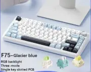 Mechanical Keyboard RGB PBT 75% Layout OEM Profile Gasket Pc Gaming Keyboard New
