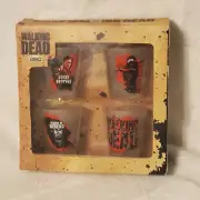 THE WALKING DEAD Shot Glasses Set of 4