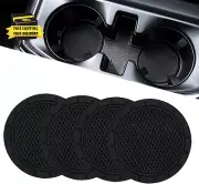 4 Pack Car Cup Holder Coaster, Universal Anti-Slip Shockproof Car Coasters, 2.75