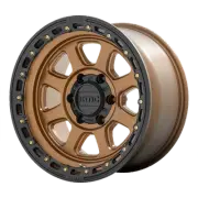 20x9 KMC KM548 CHASE Matte Bronze With Black Lip Wheel 8x170 (0mm)