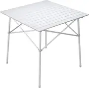 ALPS Mountaineering Aluminum Roll-Top Camp Table with Fast Setup and Compact Storage