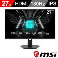 在飛比找momo購物網優惠-【MSI 微星】G274F 27型 IPS FHD 180H