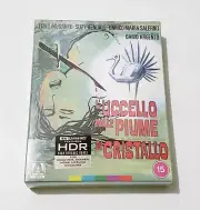 NEW Bird with the Crystal Plumage Arte Originale 4K Blu-ray Arrow UK Limited