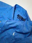 Polo Ralph Lauren Men’s Blue Diamond All Over Print XXL Button Up Shirt