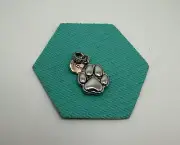 Origami Owl Charm Silver & Rose Gold Fur Mom Charm Pendant PN2015 NIP