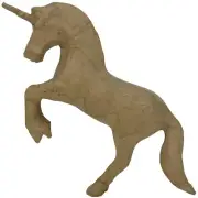 Paper-Mache Figurine 4.5"-Unicorn, AP-143, 3 Pack