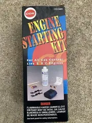COX 0405 Model Engine Starting Kit control line and RC engines