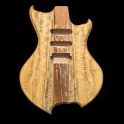 Alembic Style Custom Guitar Body 1 of a Kind Handmade Birch/Alder Luthier