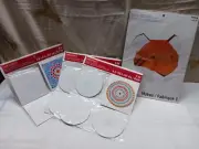 Crafsmart Mandala Painting/4-Square 8-Round Mini Canvas Panels & Paper Sculpture