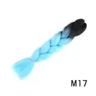 Coloured Jumbo Braiding Hair Extensions Braids Twist Hight Temperature Kanekalon