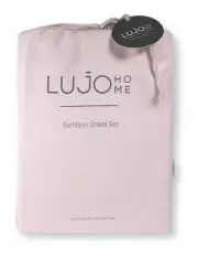 [Lujo Home] Bamboo Sheets Soft Pink