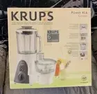 Krups Power XL6 Combi 14 Speed Blender W/ Food Processor Attachment Sealed RARE