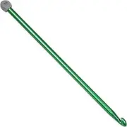 Coopay Tunisian Crochet Hook 11.0mm UK, Long Crochet Hooks for Tunisian, Tunisian Hooks Extra Long 35cm for Beginners, Metal Tunisian Knitting Needles for Tunisian Afghan Crochet Project