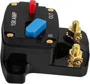 iplusmile Car Circuit Breaker Electrical Adapter for Auto Short Circuit Acoustic Breaker Disconnect Reset Ac Power Inverter Breaker Panel Fuse Tap Power Inverter Car Black Bakelite