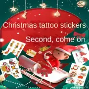 Waterproof Christmas Tattoo Stickers Cartoon Holiday Stickers