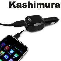 在飛比找樂天市場購物網優惠-權世界@汽車用品 日本Kashimura 點煙器USB+mi