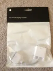 NEW • Genuine Apple DVI to VGA Display Adapter • Convert Video Connections