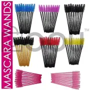 Disposable Eyelash Brushes Mascara Wands Eyebrow Spoolie Applicator Cosmetic Kit