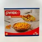 PYREX Clear 3 Piece Bake Set NEW SEALED BOX