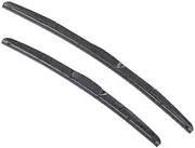 1set Wiper Blade For Chrysler 300C 22"+22" Car Windshield Windscreen Rubber 2004 2005 2006 2007 2008 2009 2010