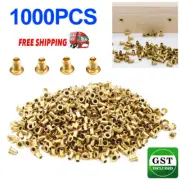 1000X Beekeeper Beekeeping Beehive Bee Hive Brass Frame Eyelets Equipments AU