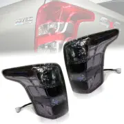 Tail Lamp Lights Rear Smoke Black Mitsubishi Triton L200 MQ 2015 16 17 18 19