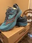 Size 8 - Saucony Endorphin Edge Ocean Loam Turquoise Women’s Trail NEW!!