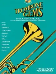 Trombone Gems Book CD Pack Rubank Solo Collection Book and CD NEW 004470002