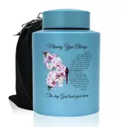 Up to 60 lbs Small Cremation Urns for Adult Male Female Ashes, Decorative Mem...