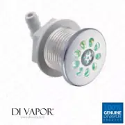Air Jet with Multi-Coloured LED Lights for Hot Tub Whirlpool Bath Spa Color