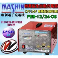 在飛比找蝦皮購物優惠-☼ 台中苙翔電池 ►麻新電子 FEB-12/24-08 雙電