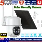 4MP Wireless WIFI Outdoor Home CCTV Security Camera Battery Solar Powered
