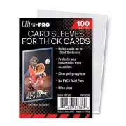 Pack of 100 Ultra PRO Thick Card Sleeves for Thicker Cards up to 130pt