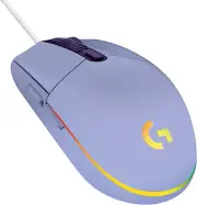 Logitech G203 LIGHTSYNC RGB Gaming Mouse - Lilac 910-005851