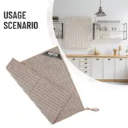 For Cafes Bar Cloth Cleaning Bar White 1 Pcs 30*30cm Brown Cotton Gray