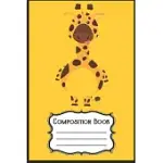 COMPETITION BOOK GIRAFFE NOTEBOOK: GIRAFFE NOTEBOOK 6 X 9 INCH 120 PAGES-NOTEBOOK FOR GIRAFFE LOVERS JOURNAL FOR WRITING- NOTEBOOK FOR GIRLS-GIFT FOR