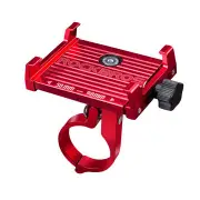 CNC 3.5-6.2in Bike Motorcycle Electric Bike Cellphone Holder Cellphone Clip Bike Accessories for Iphone/Xiaomi/Samsung/Huawei/GPS
