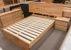 Chelsea Bed Frame - Solid Messmate Timber - King or Queen Size