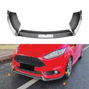 Car Front Bumper Lower Spoiler Body Kit For Ford Fiesta ST MK6 2012-17 2015 2016 (for: Ford)