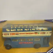 1985 Corgi Die Cast Open Top Bus Futurama Sightseeing #625 NIB