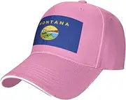 [SSIULUS] Nebraska State Flag Casquette Cap Hats,Trucker,Baseball Cap with Snapback,Perfect for Summer,Golf