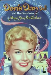 VINTAGE UNCUT 1957 DORIS DAY PAPER DOLLS~#1 TOP REPRODUCTION~LARGE WARDROBE